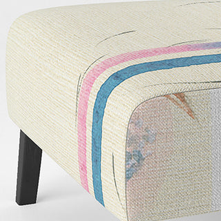 Eyes & Lips With Vivid Make Up Chair, Slipper Chair