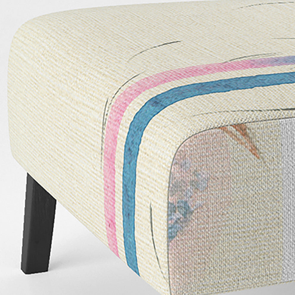 Eyes & Lips With Vivid Make Up Chair, Slipper Chair