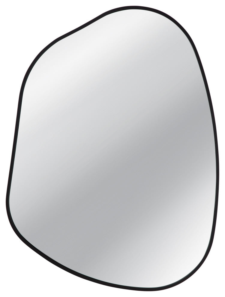 Ash Wall Mirror - Black