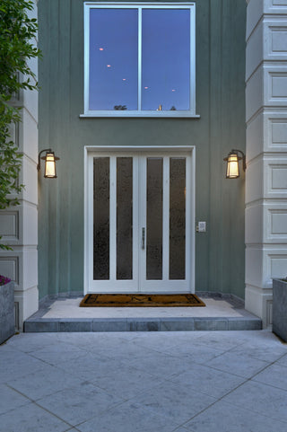 Maxim 3534 Calistoga 12" 1 Light Wall Sconce - Adobe / Satin White Glass