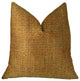 Melbourne Orange and Mint Handmade Luxury Pillow, 20"x36" King