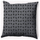 20" x 20" Spider Cluster Indoor/Outdoor Polyester Throw Pillow, Steel Gray