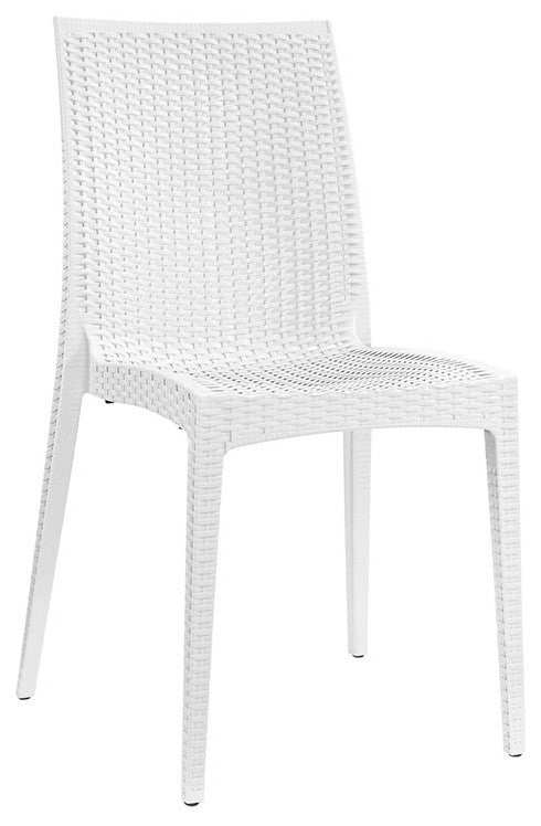 Modern Contemporary Kitchen Dining Chair White