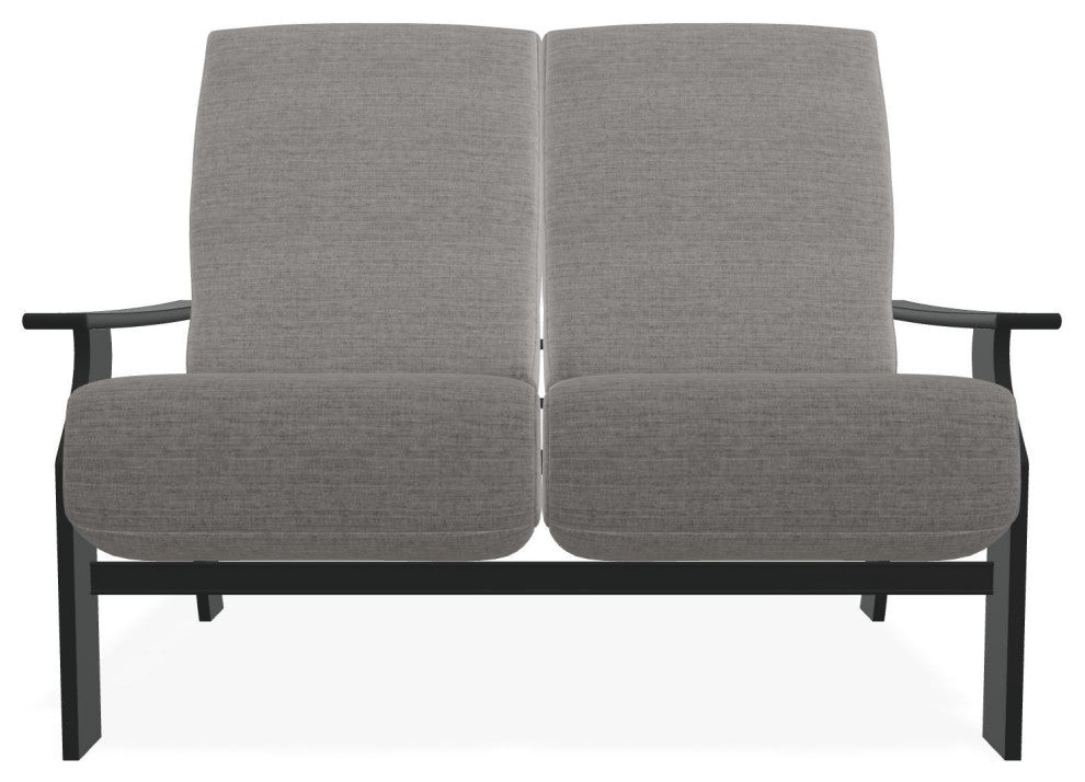 St. Catherine Deep Seat Outdoor Loveseat, Rain Graystone/Graphite