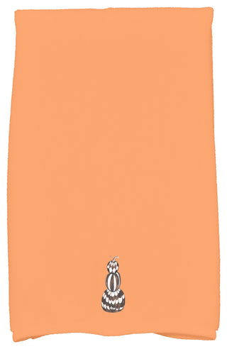 Pumpkin Stack 18"x30" Orange Halloween Print Kitchen Towel