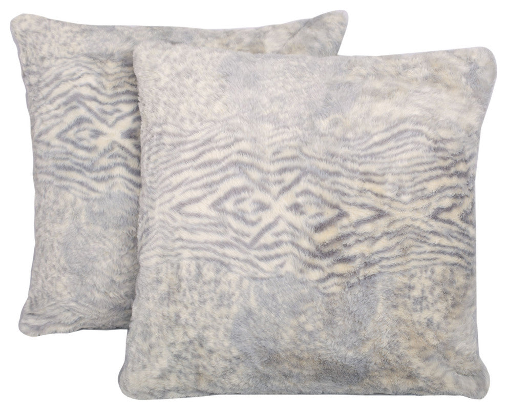 Victoria Faux Fur Pillow Shell Set