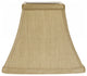 14" Pale Brown Square Bell No Slub Lampshade