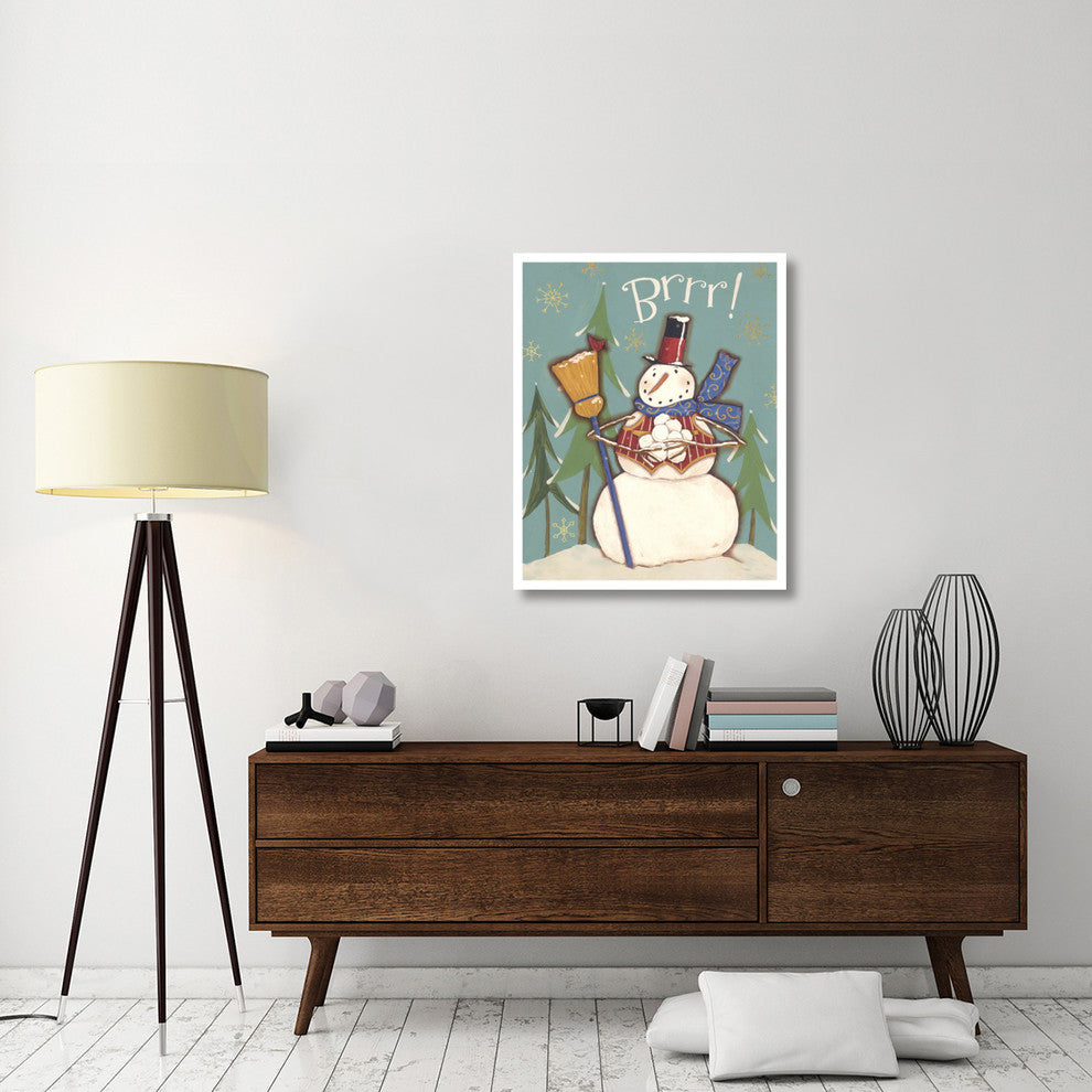 "Snowmen Season II" Digital Paper Print by Anne Tavoletti, 30"x37"