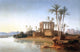 Johann Jakob Frey The Ruins at Philae- Egypt, 18"x27" Wall Decal
