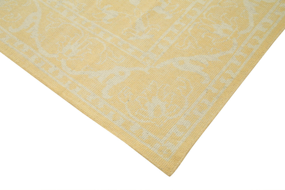 Rug N Carpet - Hand-Knotted Oriental 8' 11" x 11' 11" Decorative Oushak Rug