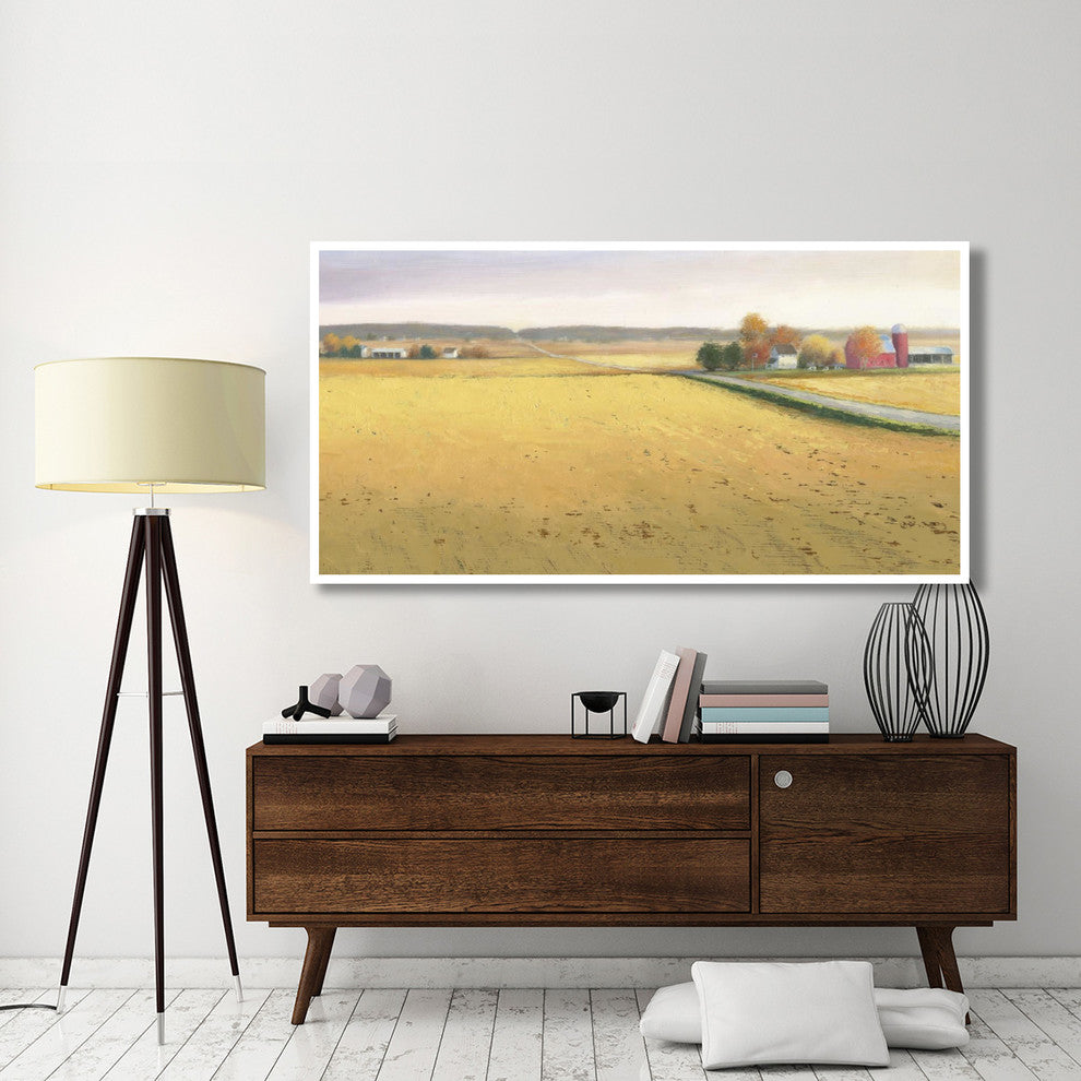 "Heartland Landscape II" Digital Paper Print by James Wiens, 74"x38"