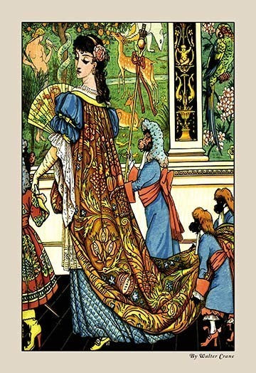Beauty and the Beast - Beauty - Fine Art Giclee Print 24" x 36"