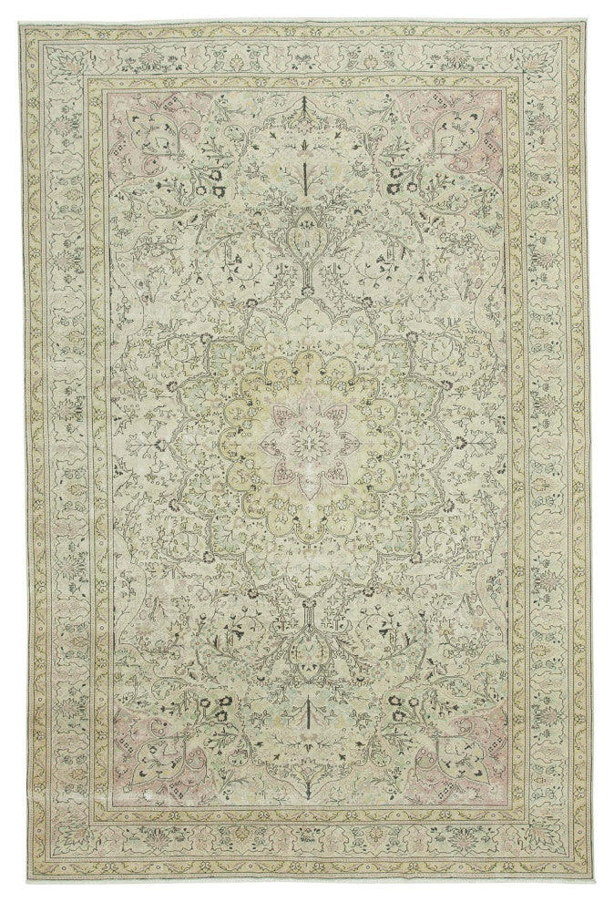 Rug N Carpet - Handmade Oriental 7' 11'' x 11' 11'' Unique Area Rug