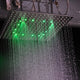 Fontana 2 Functions Rain and Mist Shower Head Set With Shower Body Sprays