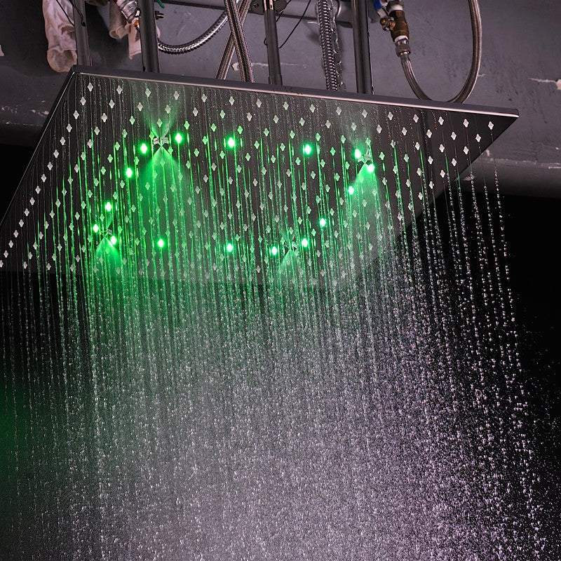 Fontana 2 Functions Rain and Mist Shower Head Set With Shower Body Sprays