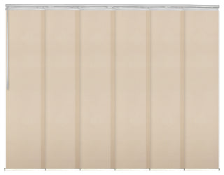 Maxene 6-Panel Track Extendable Vertical Blinds 98-130"W