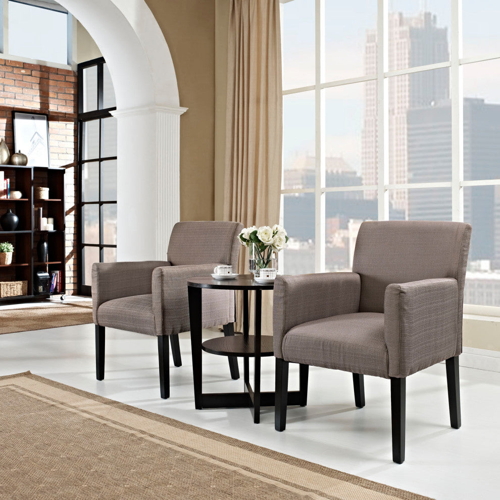 Gray Chloe Armchair Set of 2