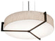 Apex 19'' Pendant, Espresso, Jute Shade