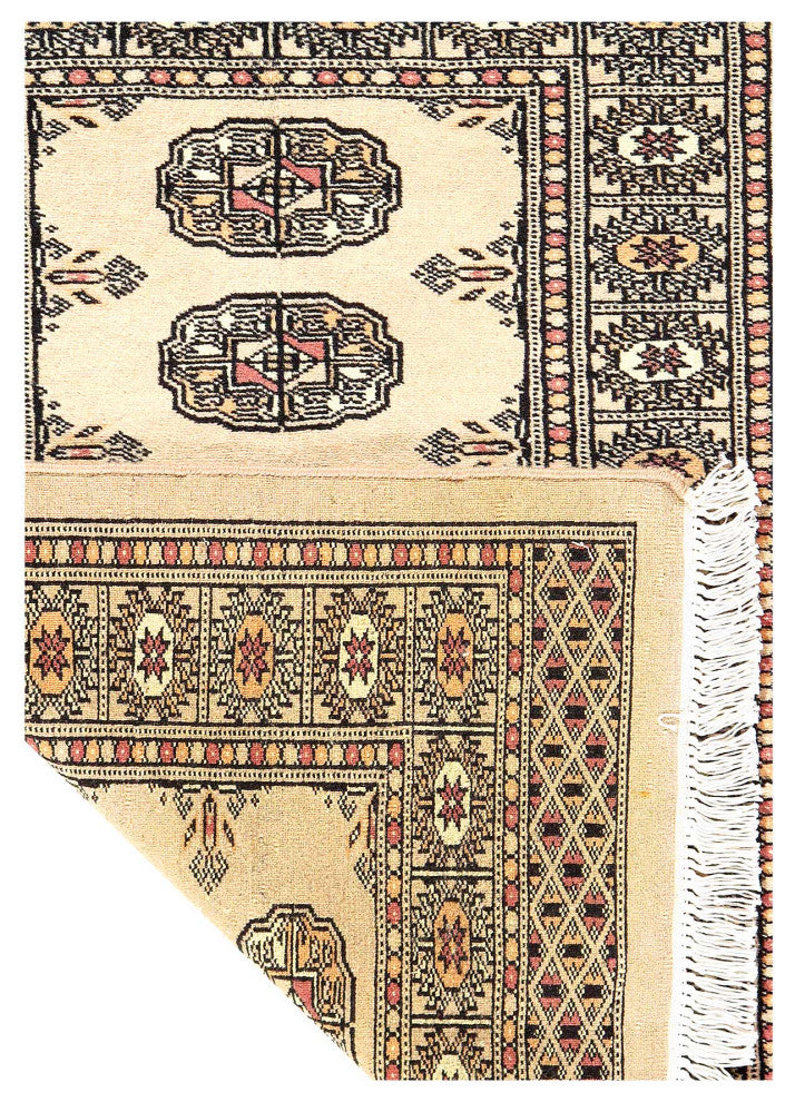 Fine Hand Knotted Bokhara Rug