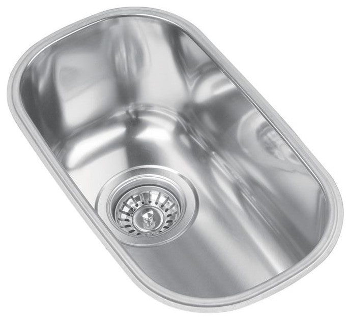 Italia Kitchen Series 8" Undermount Stainless Steel Bar Sink