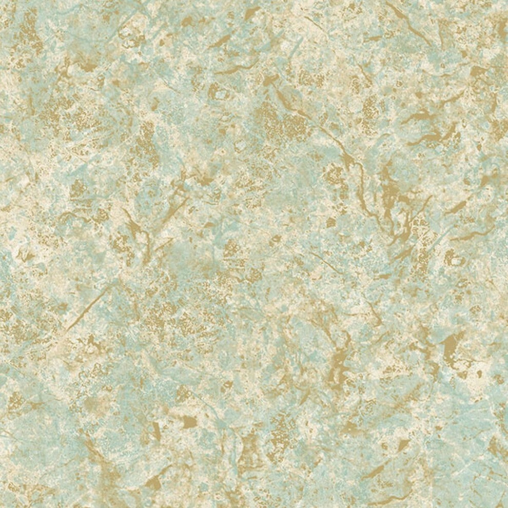 Texture Style 2, Modern Damask Faux Light Green Wallpaper Sample