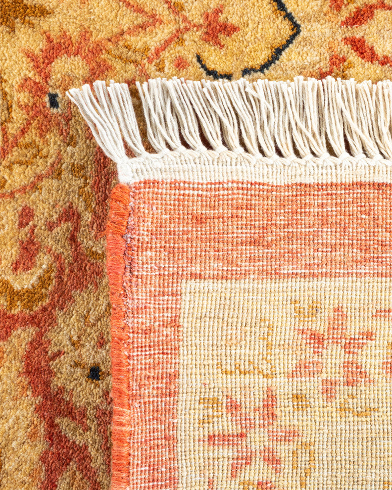 Mogul, One-of-a-Kind Hand-Knotted Area Rug Orange, 8' 4" x 10' 1"