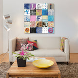 "Boho Life" by Charlie Carter, Canvas Print, 12"x12"