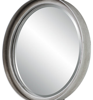 Uttermost Button Silver Mirror
