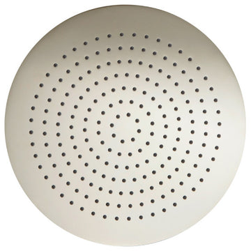 Isenberg HSB.10R, 10" Solid Brass Rain Showerhead, Polished Nickel