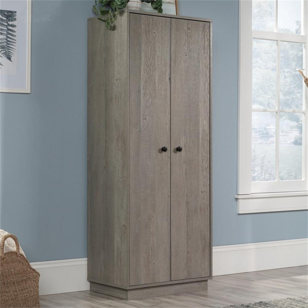 Sauder Sundar Engineered Wood Storage Cabinet in Mystic Oak Finish