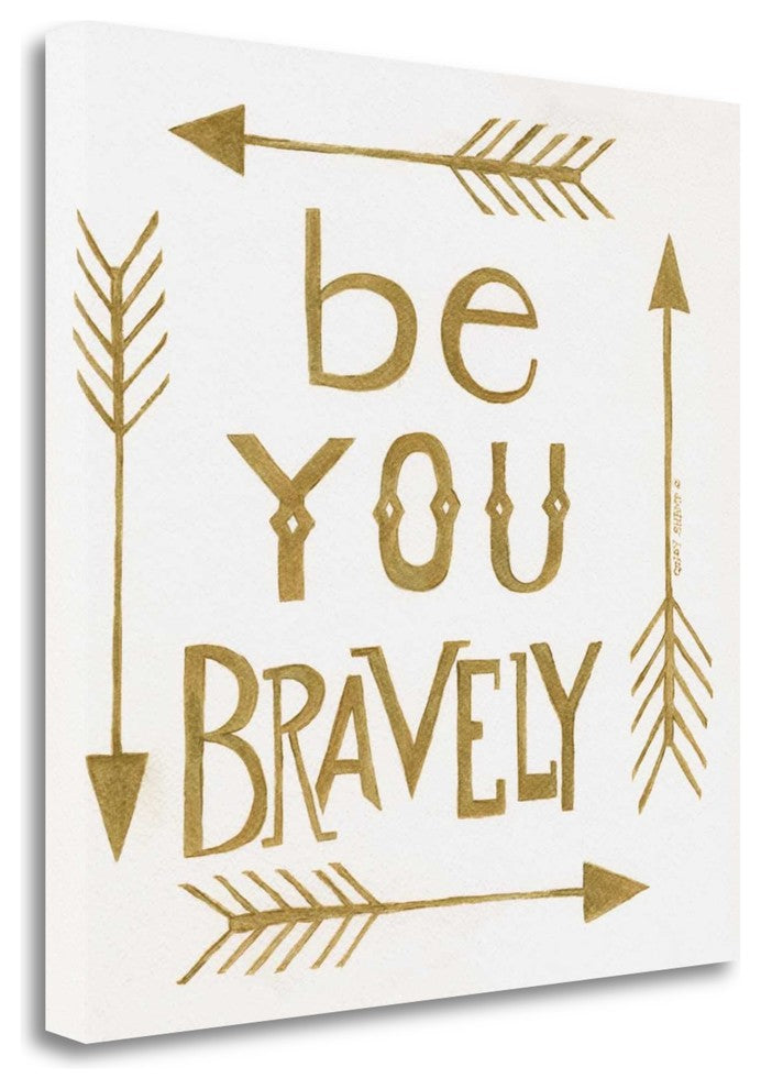 "Bravely" By Cindy Shamp, Giclee Print on Gallery Wrap Canvas, Ready to Hang