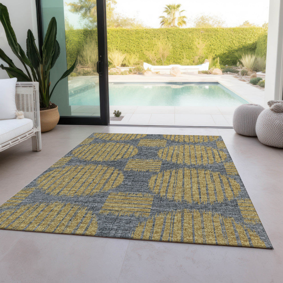 Indoor/Outdoor Sedona SN13 Eclipse Machine Washable 9' x 12' Rug