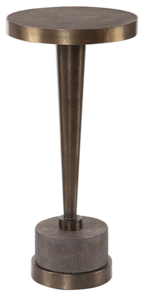 Uttermost Masika Bronze Accent Table
