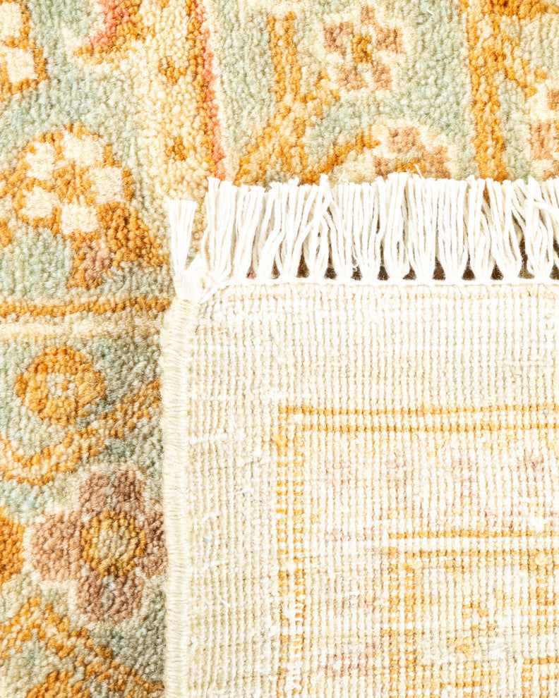 Mogul, One-of-a-Kind Hand-Knotted Area Rug Light Blue, 6' 1" x 9' 2"