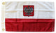 Poland, 12"x18" Nylon Flag, Eagle