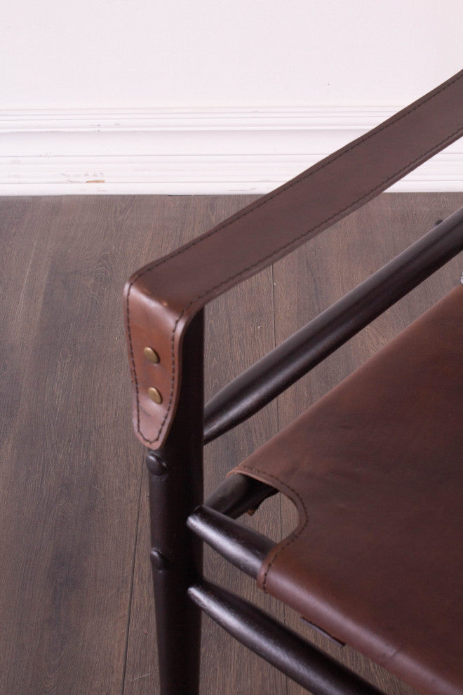 Occasional Chair Karly, African/Tobacco