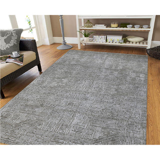 Amer Rugs Quartz Desoto QUA-4 Smoke Hand-knotted - 8' X 10' Rectangle Area Rug