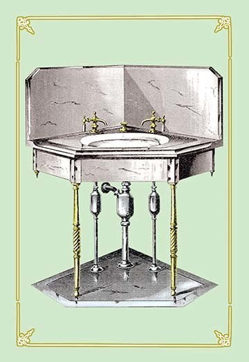 Mint Sink #1- Fine Art Giclee Print 24" x 36"