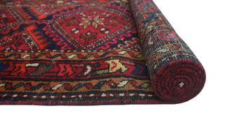 Fine Vintage Distressed Andrick Red Rug