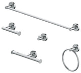Jacuzzi SA50 Aperto 5 Piece Bathroom Package - Polished Chrome