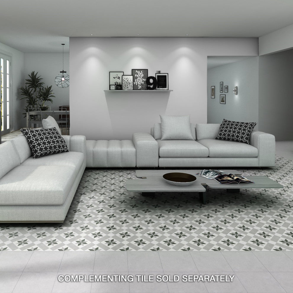 Vintage Star Grey Porcelain Floor and Wall Tile