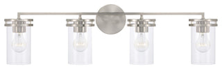 Capital Lighting 148741-539 Fuller 4 Light 34"W Vanity Light - Aged Brass