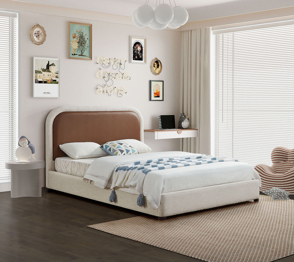 Blake Brown Bed, Queen