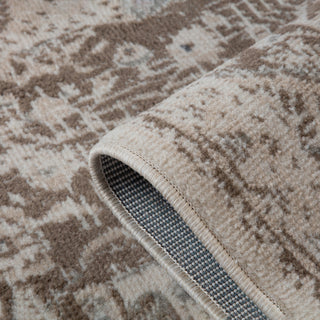 Alpine Imara Area Rug, Cream, 6'7" x 9', Medallion