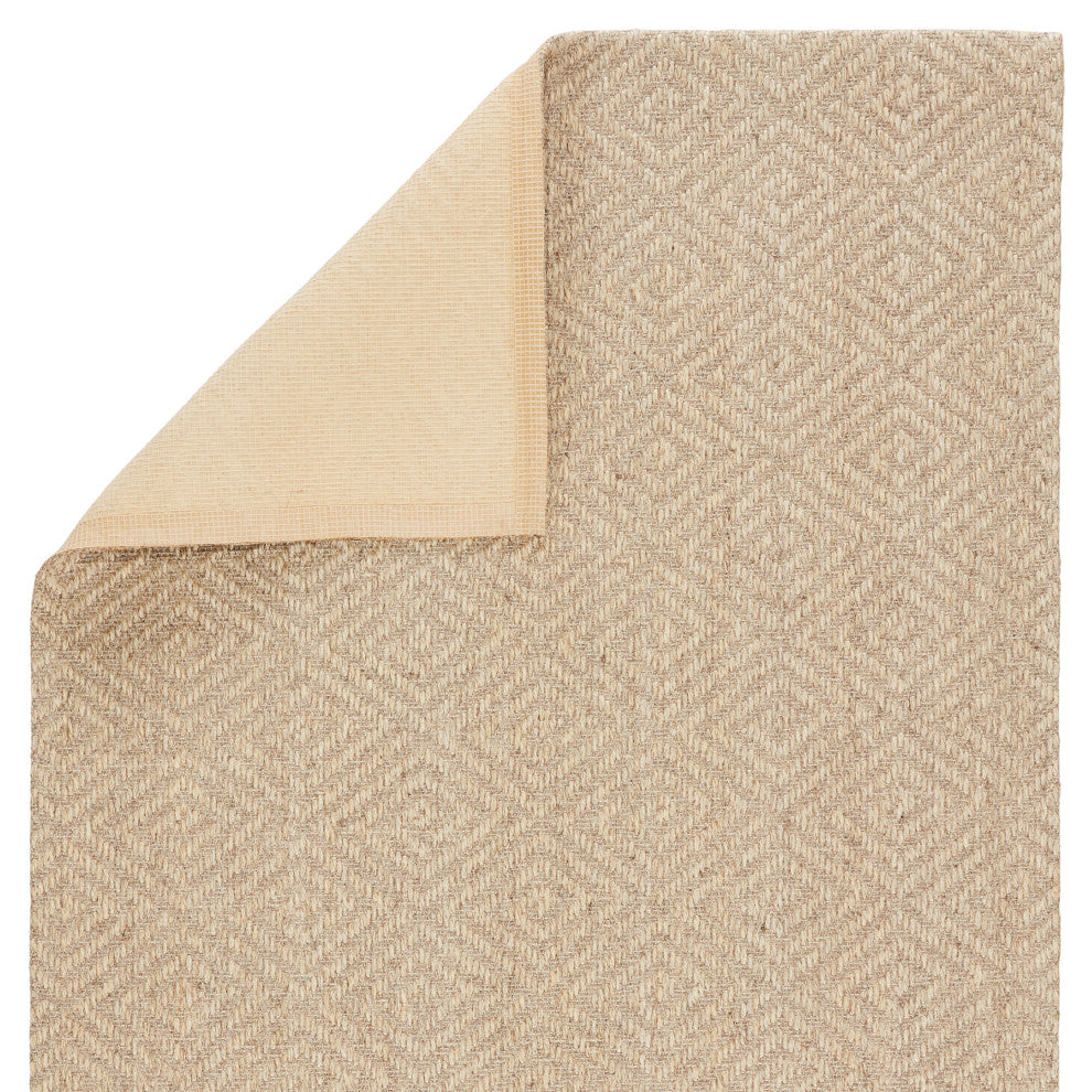 Jaipur Living Tampa Natural Geometric Gray Area Rug 12'X15'