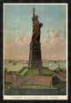 "Liberty enlightening the world" Framed Canvas Giclee, 26"x38"