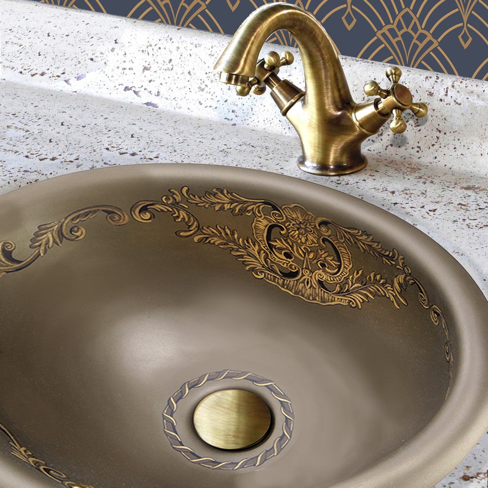 Nantucket Sinks St. Louis Italian Fireclay Vanity Sink