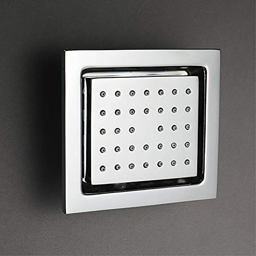 Solid Brass Chrome Square Body Spray Shower Jets- Unit Price
