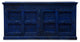 Woodland Blue Buffet cabinet 72"