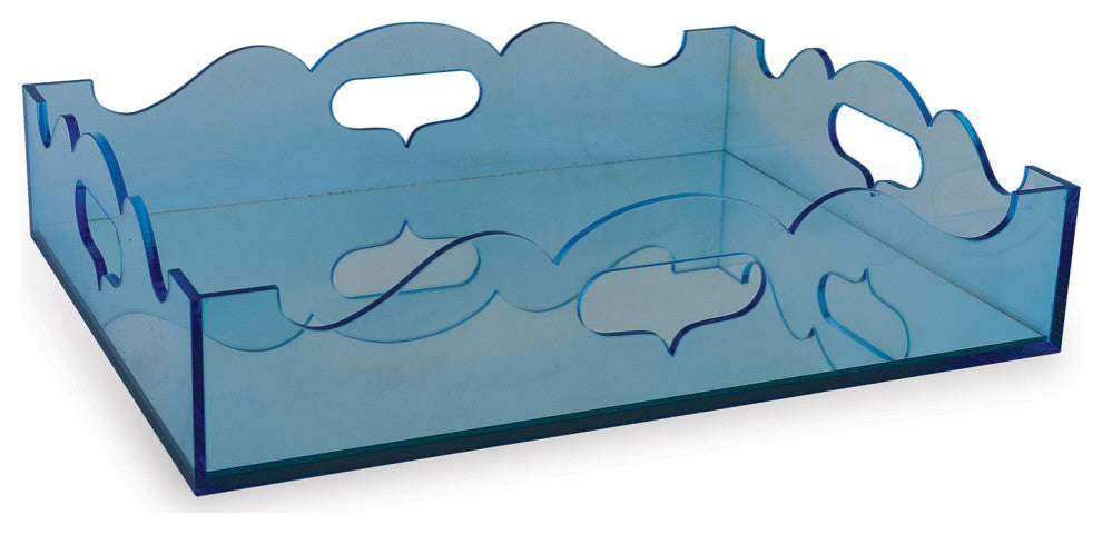 Queen Anne Blue Tray